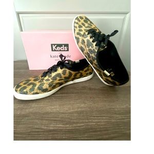 glitter leopard sneakers